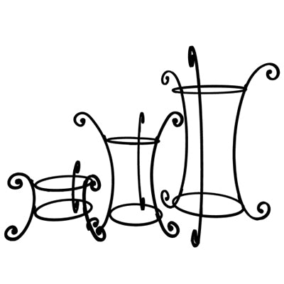 Pot or Basket Plant Stand - 3 sizes - Basket Not Included
