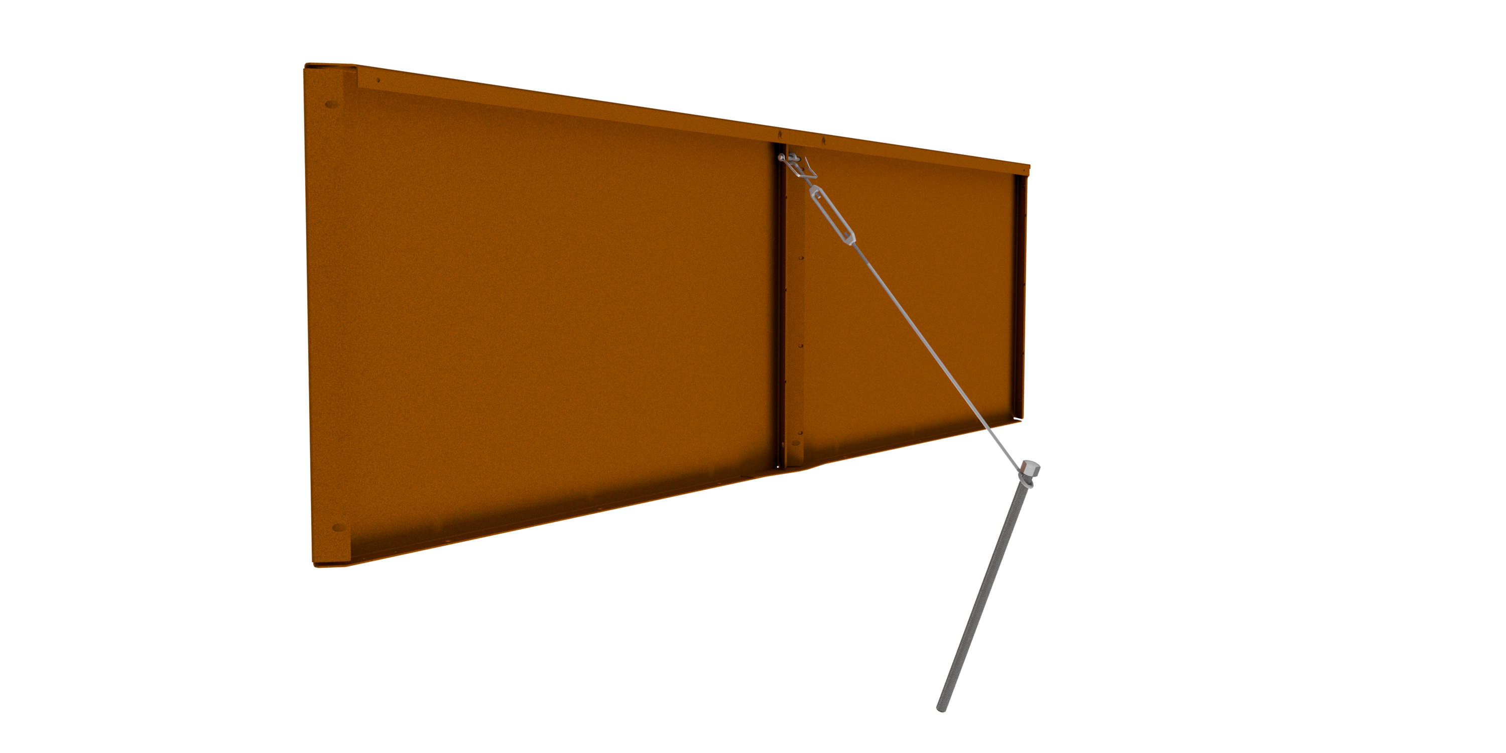 15.75" Height Modular Planter - Weathering