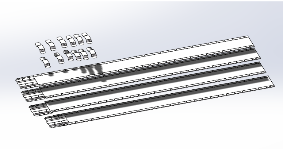 6" Height Flexible - Weathering