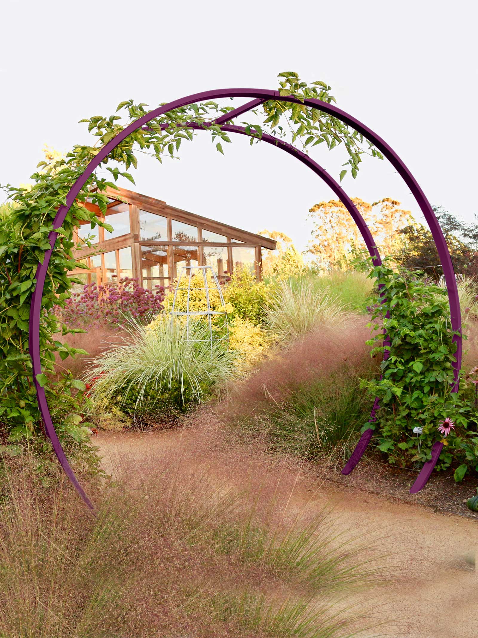 Modern Circle Arbor