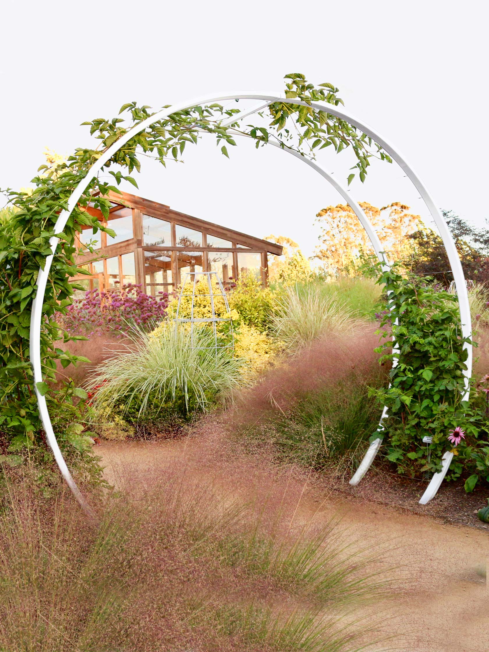Modern Circle Arbor
