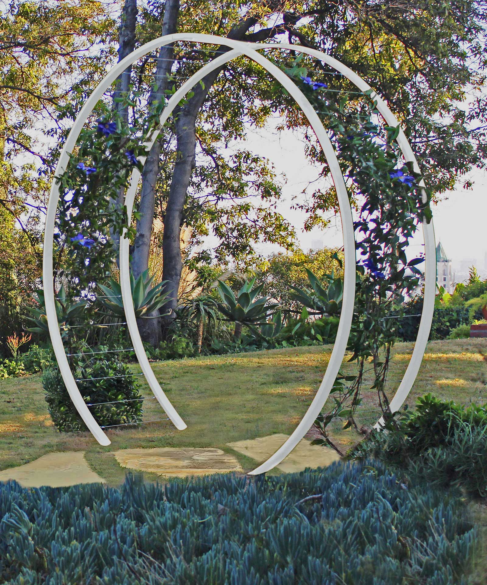 Modern Circle Arbor