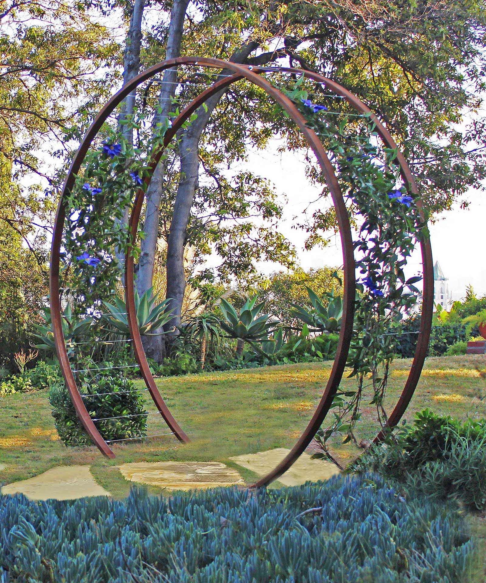 Modern Circle Arbor
