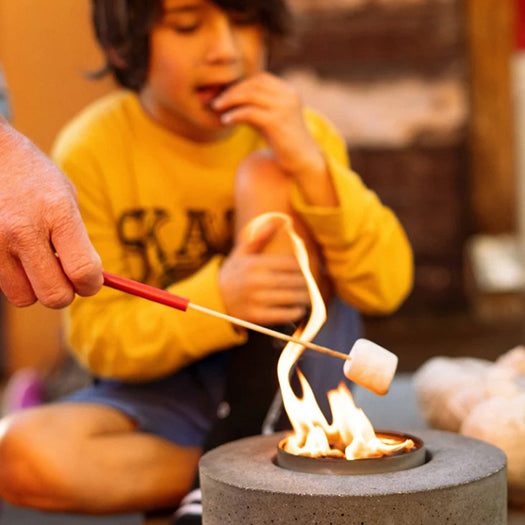Classic Cylinder Concrete Fire Pit