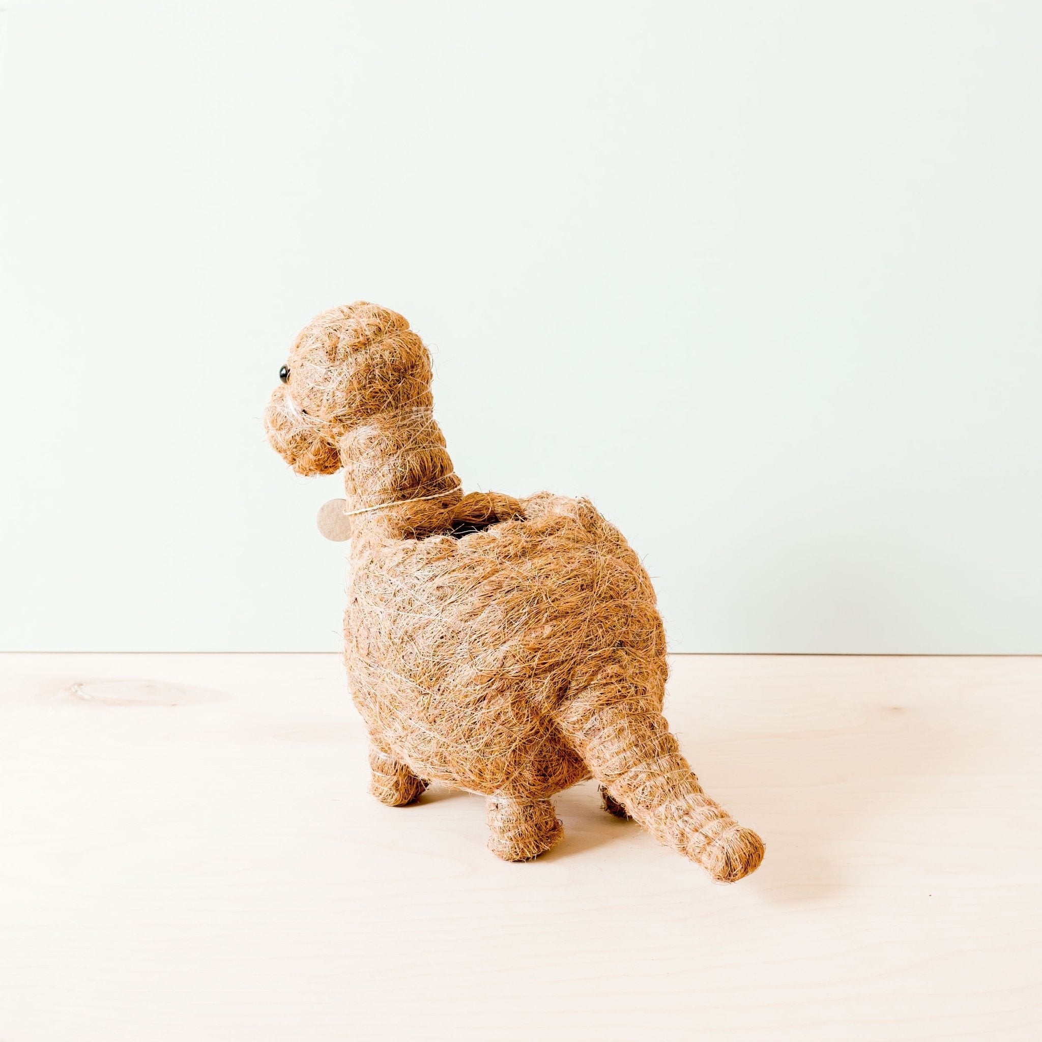Brontosaurus Coco Fiber Planter - Henderson Garden Supply