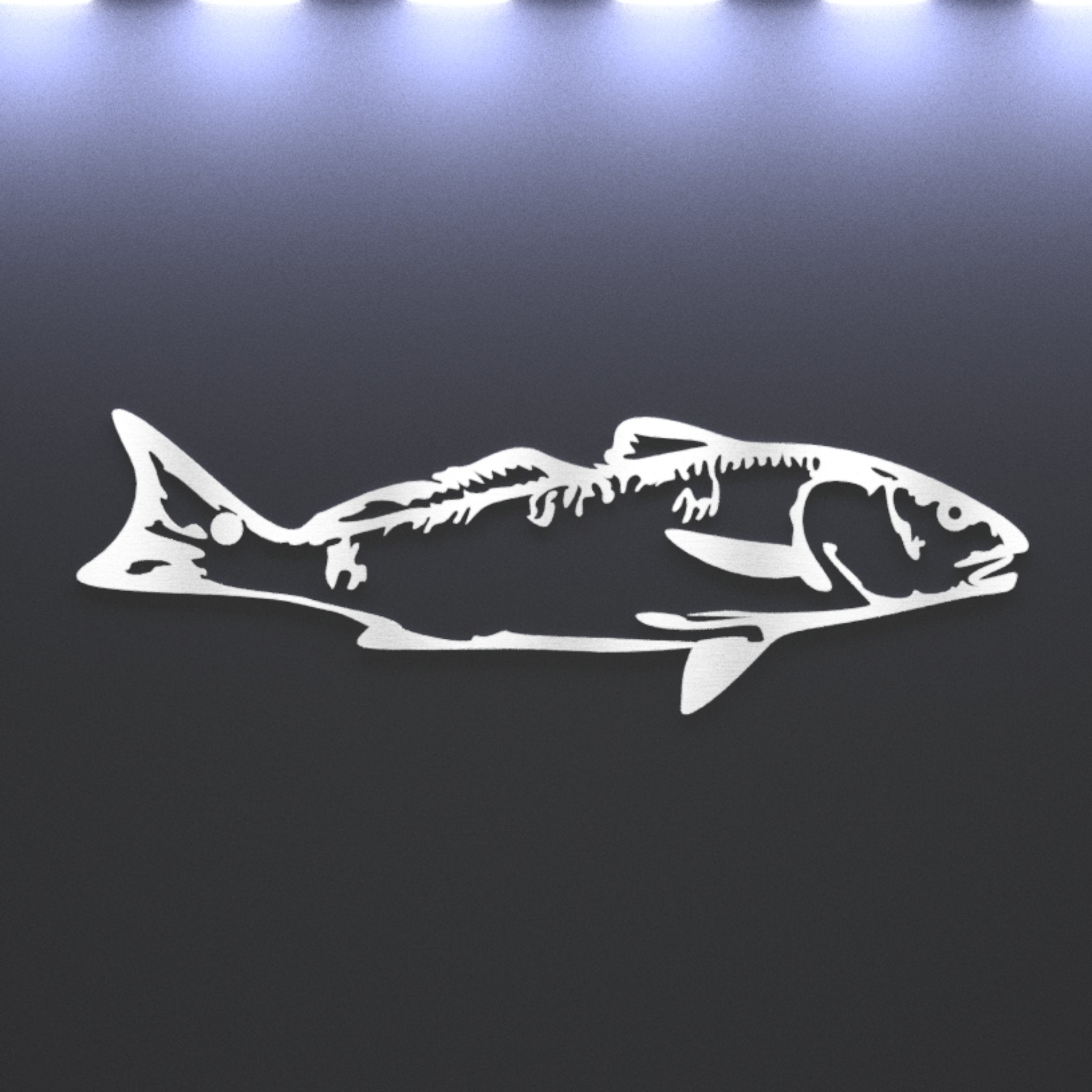Steel Redfish Wall Art – Indoor & Outdoor Metal Décor