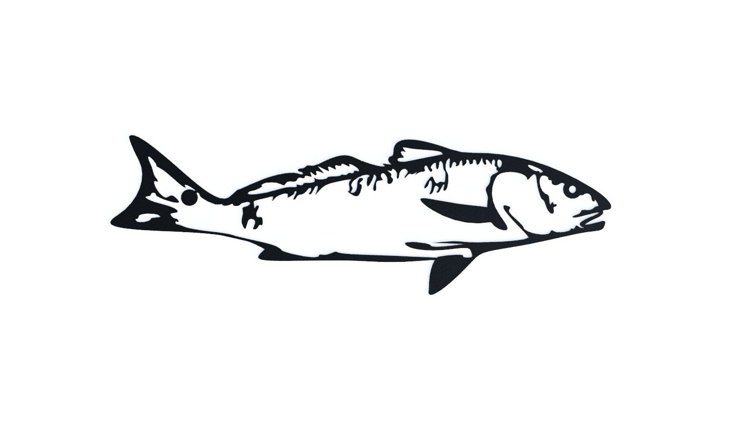 Steel Redfish Wall Art – Indoor & Outdoor Metal Décor