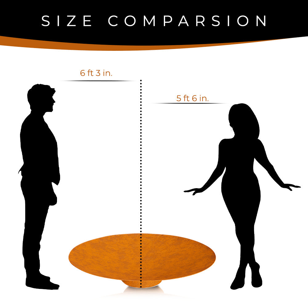 Corten Steel Fire Pit, Water Bowl*, and Planter Bowl