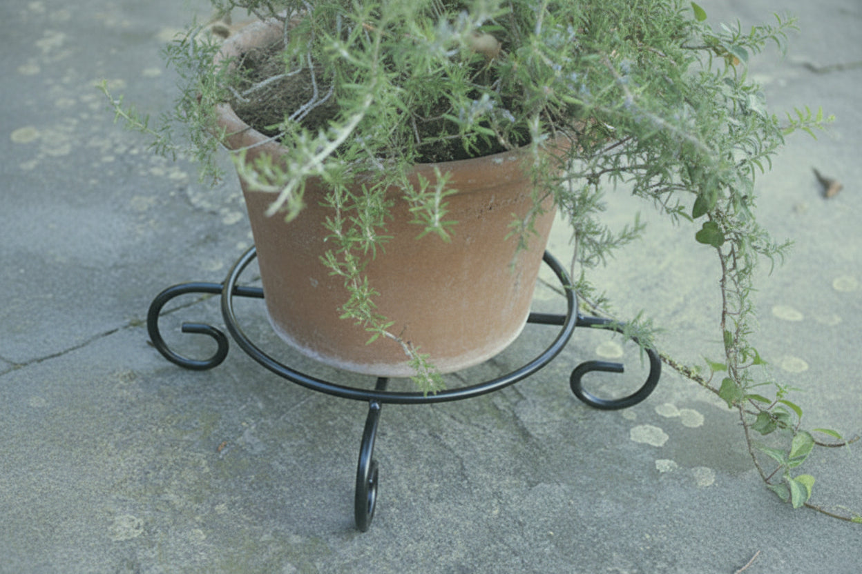 iron plant pot stand 14 Inch Steel Pot Stand