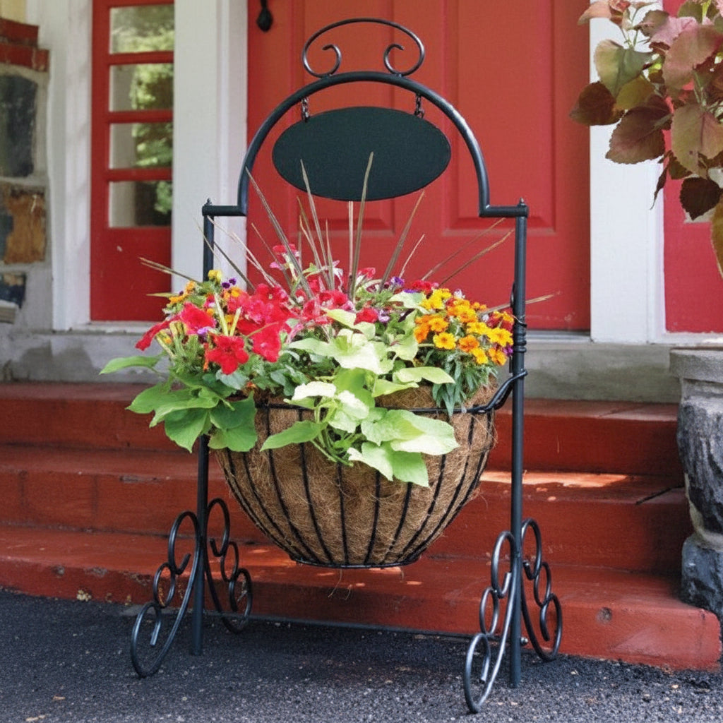 Welcome Cauldron Entry Way Planter - Henderson Garden Supply