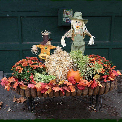 Cradle Free Standing Porch Planter with Coco Liner - Henderson Garden Supply