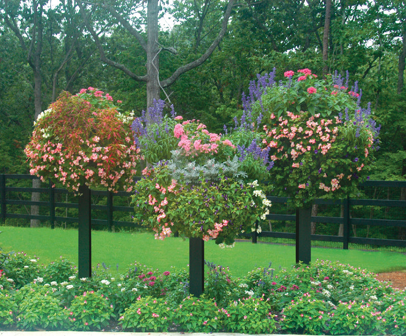 Pamela Crawford Border Column Kits (Basket Not Included) - Henderson Garden Supply