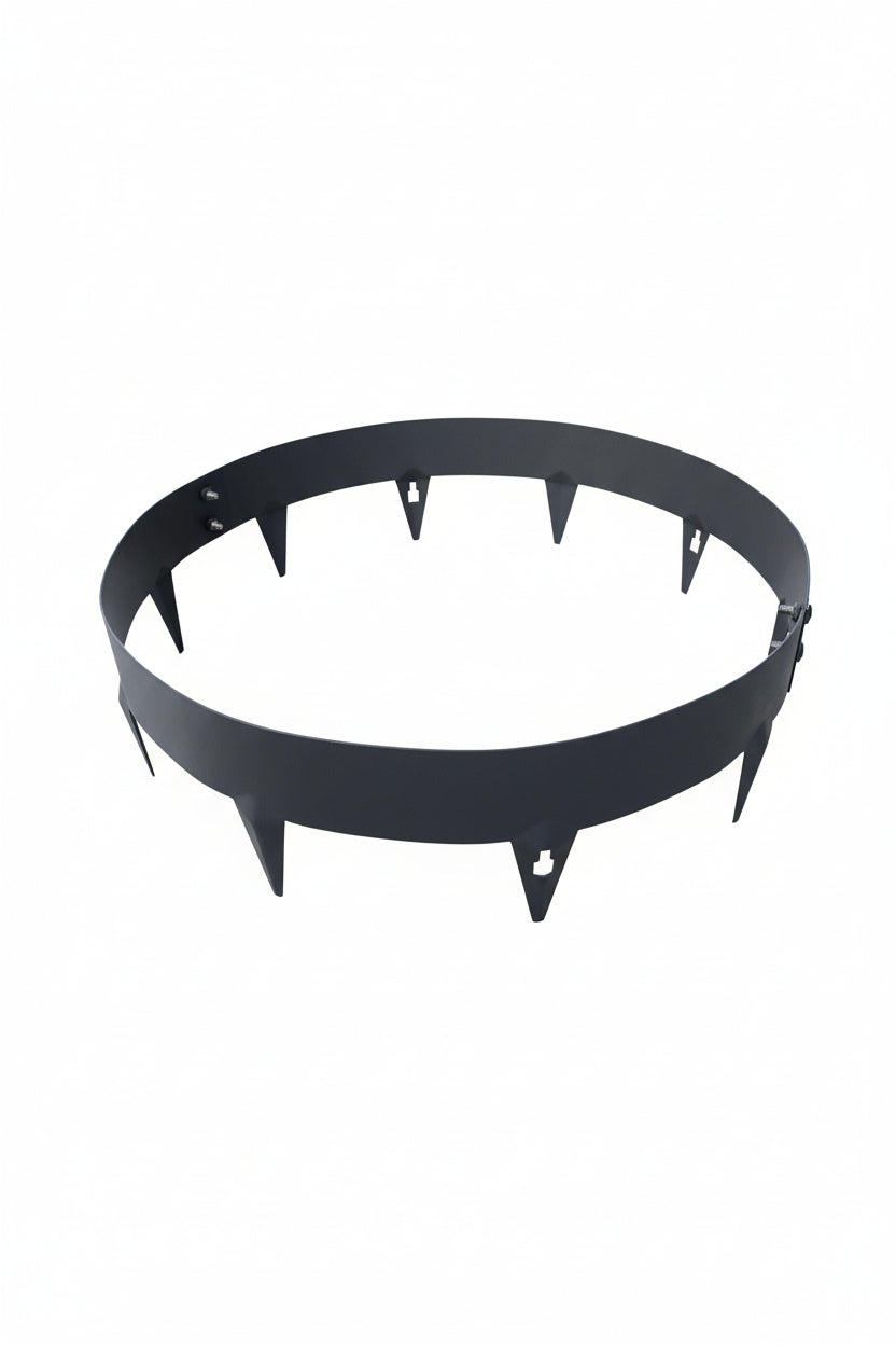 EverEdge Classic Steel Tree Rings in Brown - Henderson Garden Supply