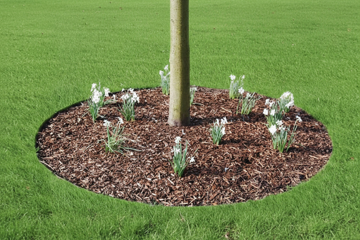 Everedge Tree Rings Black Powder Coated - Henderson Garden Supply