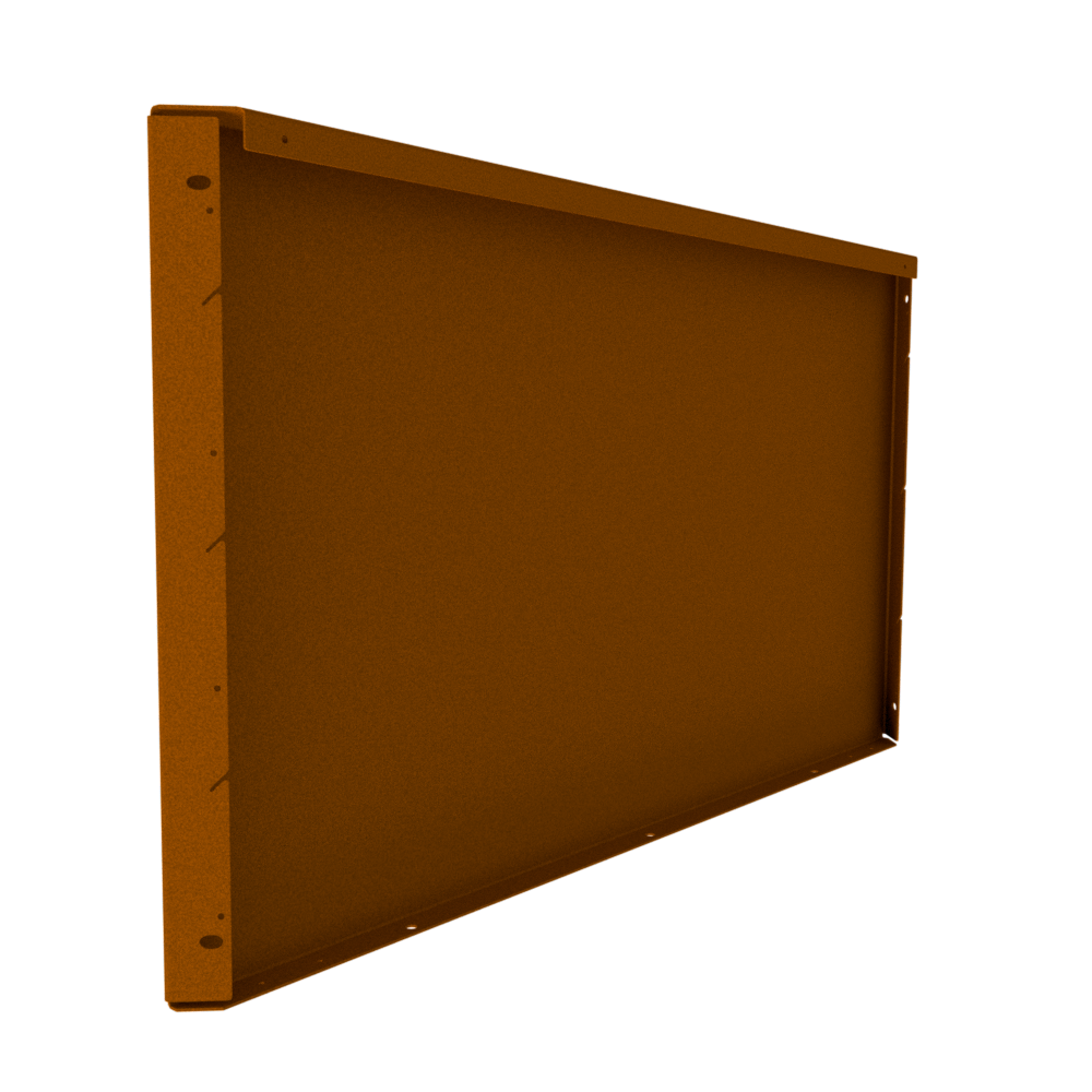 9.5" Height Modular Planter - Weathering