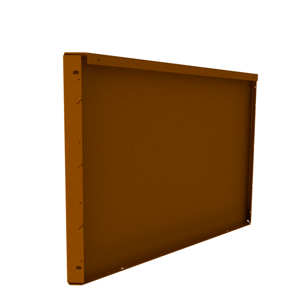 9.5" Height Modular Planter - Weathering