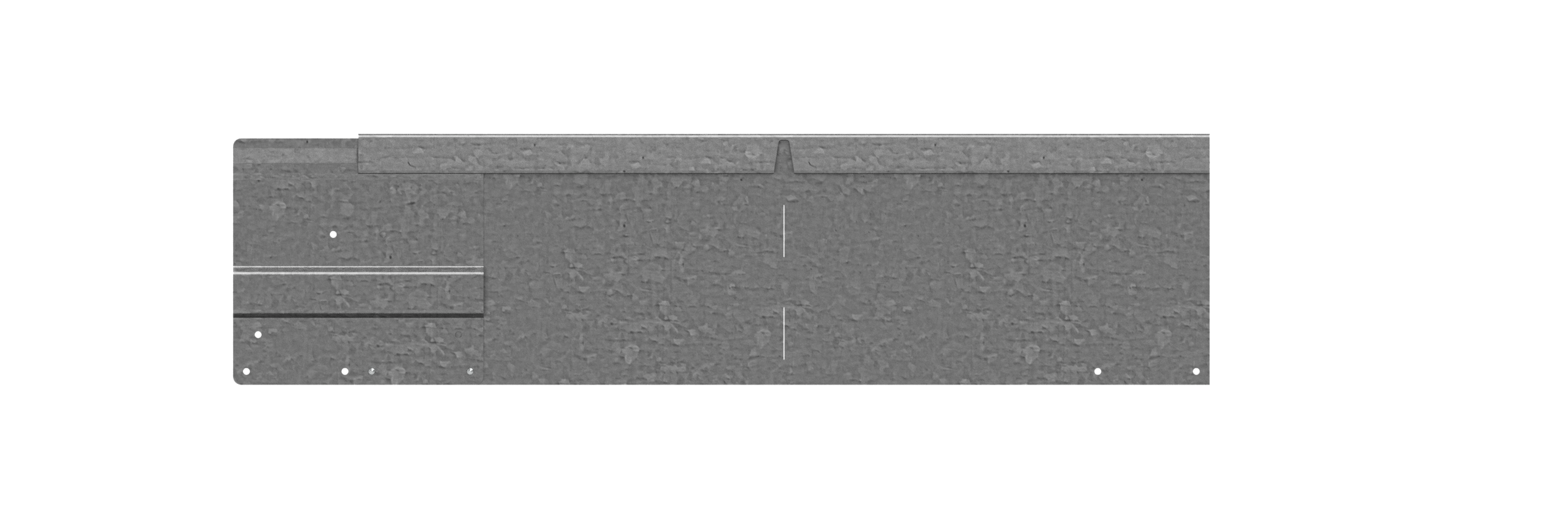 6" Height Rigid - Galvanized