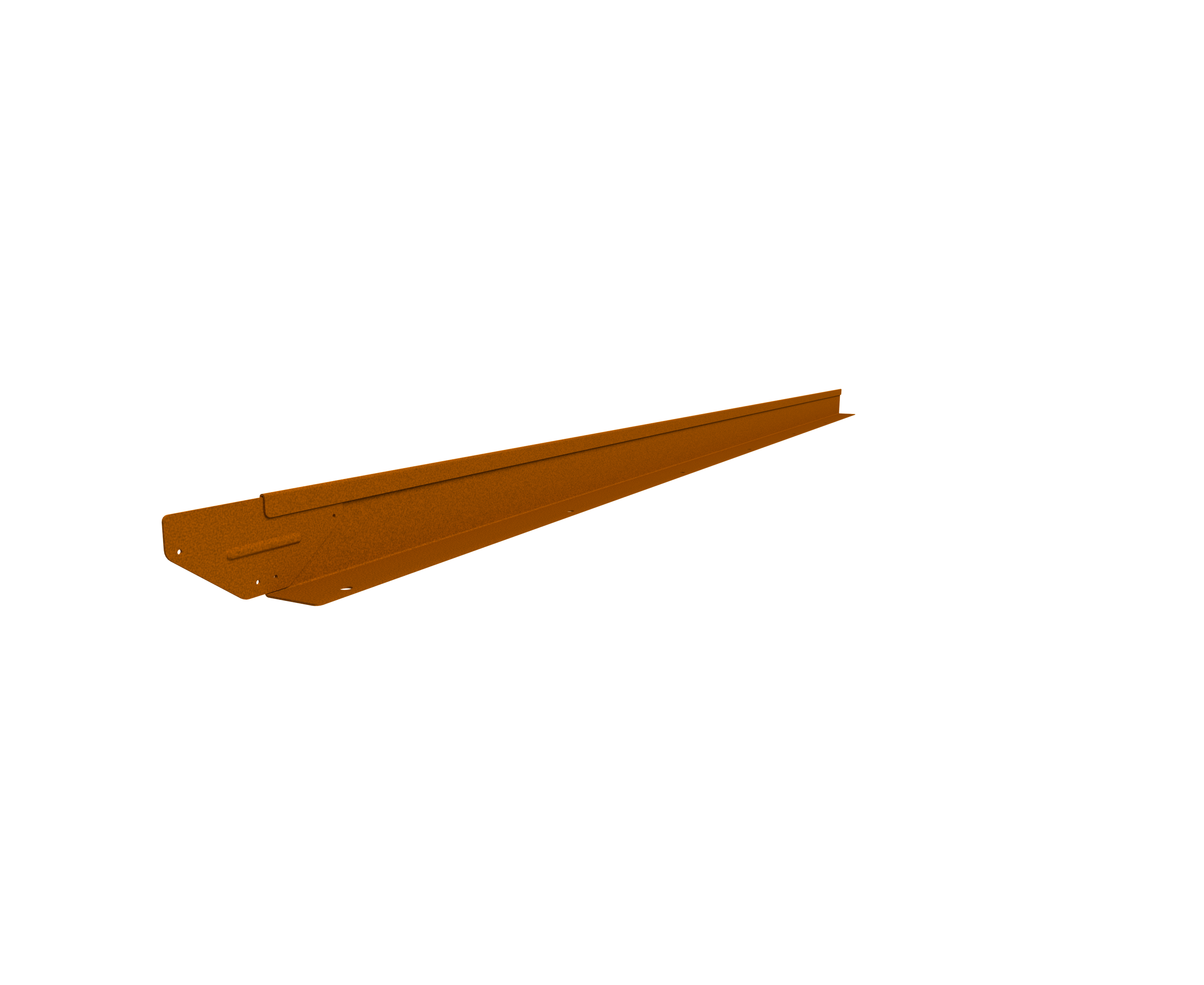 Straightcurve 3" Rigidline CorTen Steel Edging - Henderson Garden Supply