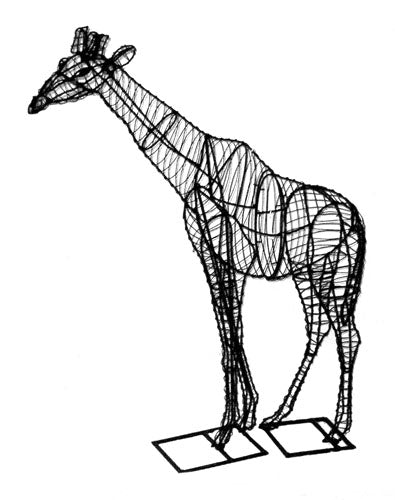 Giraffe topiary frame - Henderson Garden Supply