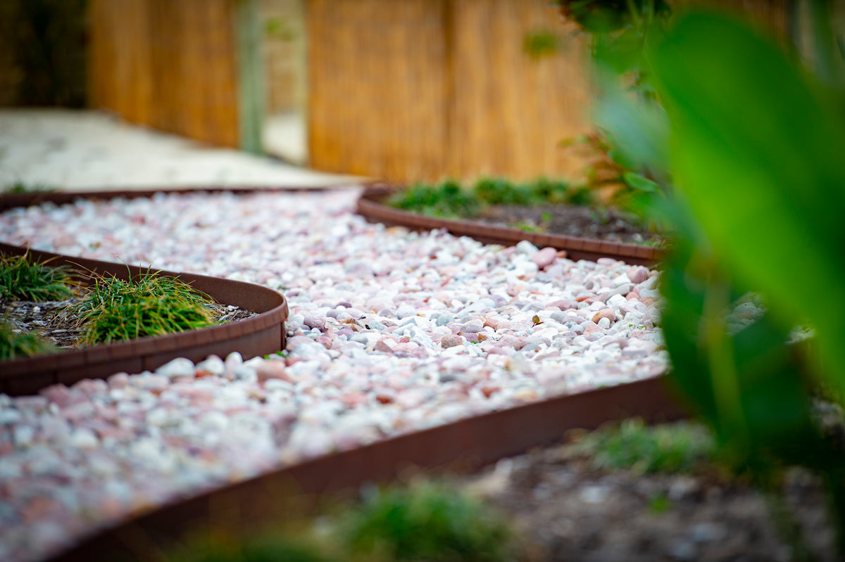 Weathering Steel Retaining Walls | Henderson Garden Supply