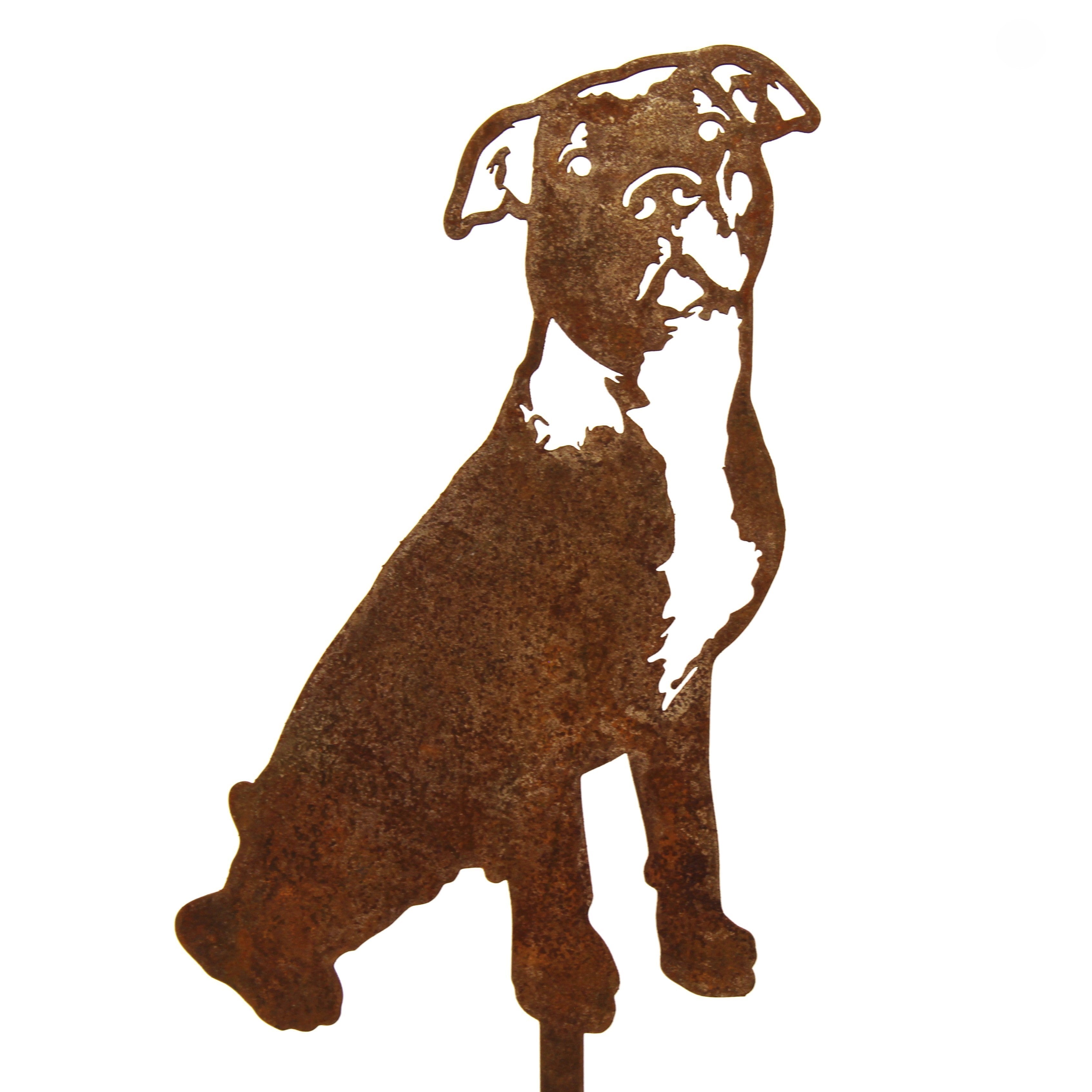 American Pit Bull Terrier Yard Silhouettes - Henderson Garden