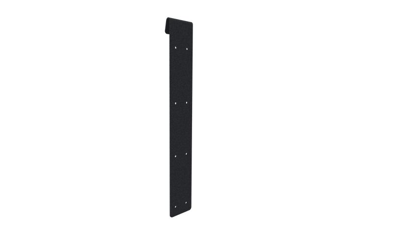 15.75" Height Flexible Steel Edging - Black