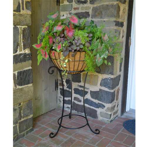 Pot or Basket Plant Stand - 3 sizes - Basket Not Included