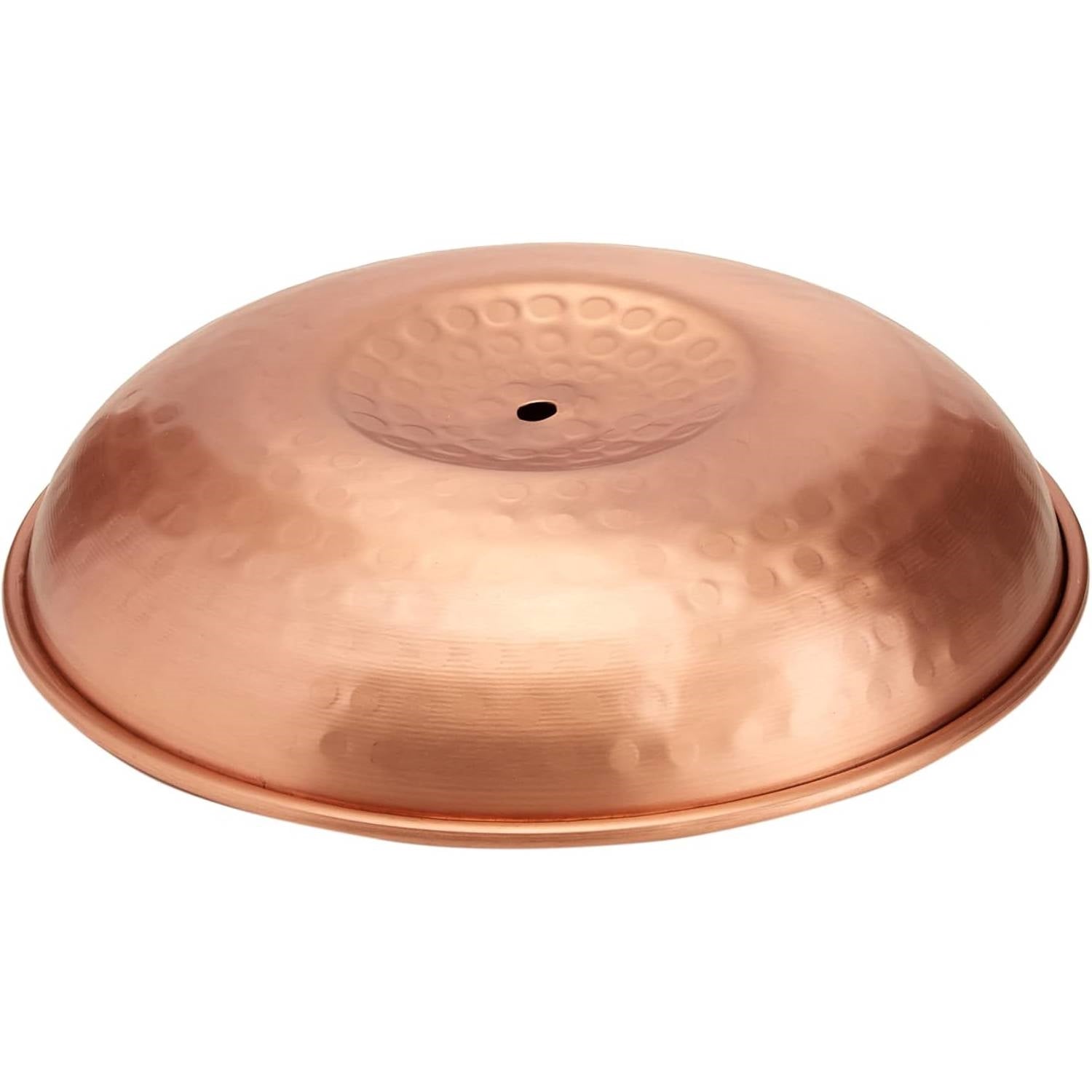 Copper dome on a white background.  Henderson Garden Supply