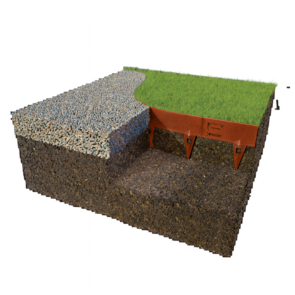Core Edge Flexible Hammer In Edging CorTen