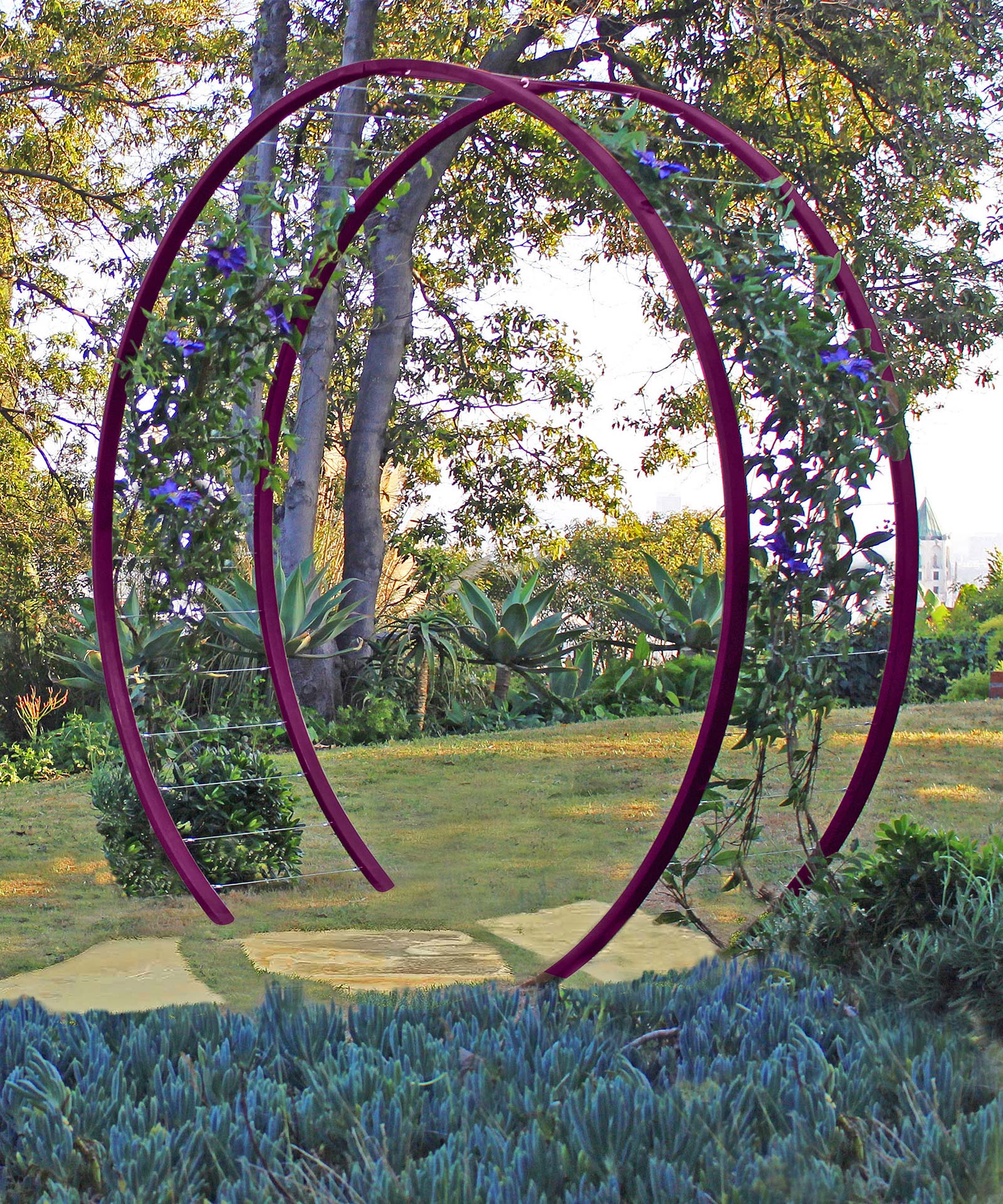 Modern Circle Arbor