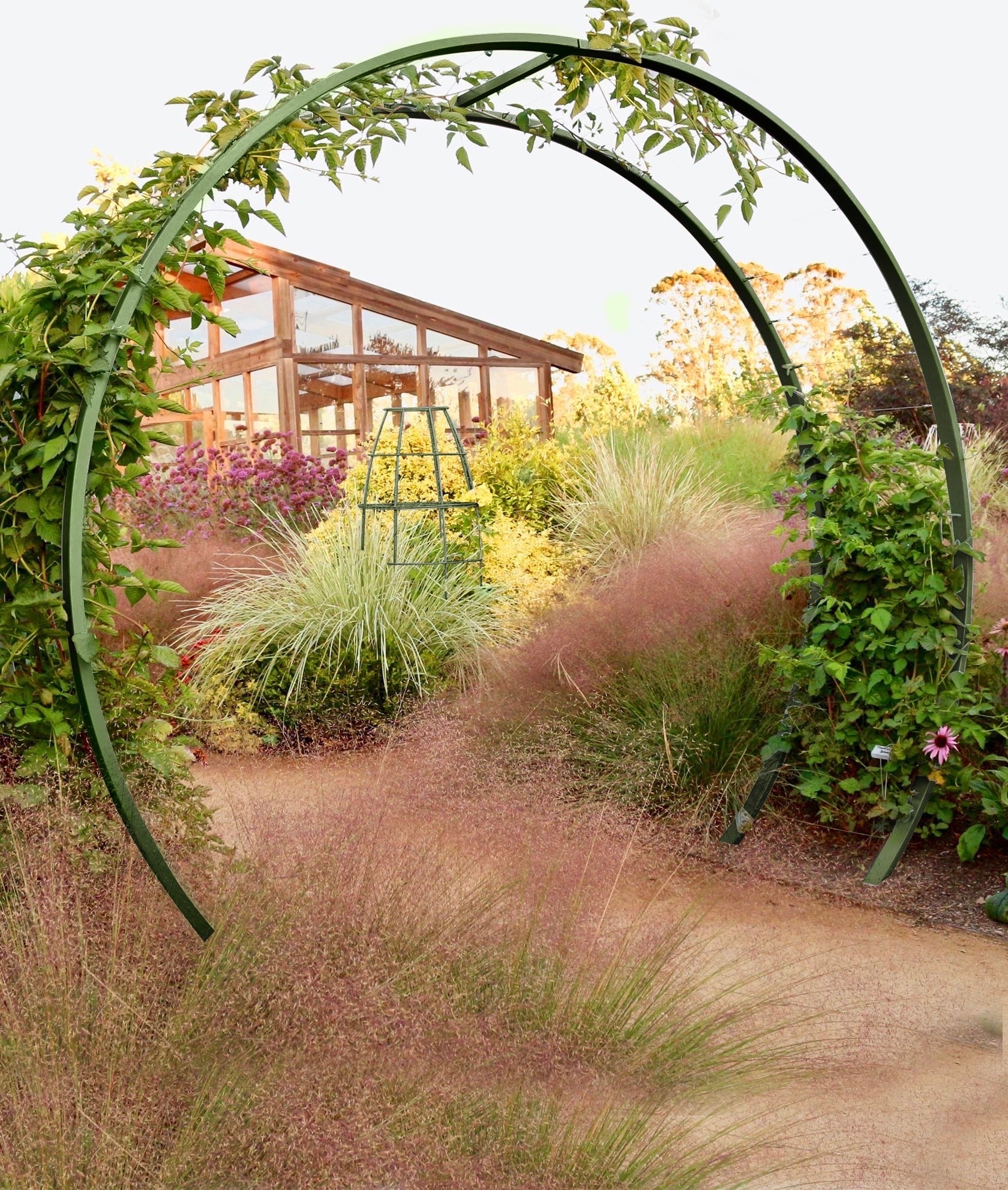 TerraSculpture TerraTrellis Gracie Arbor - Thumbnail 4