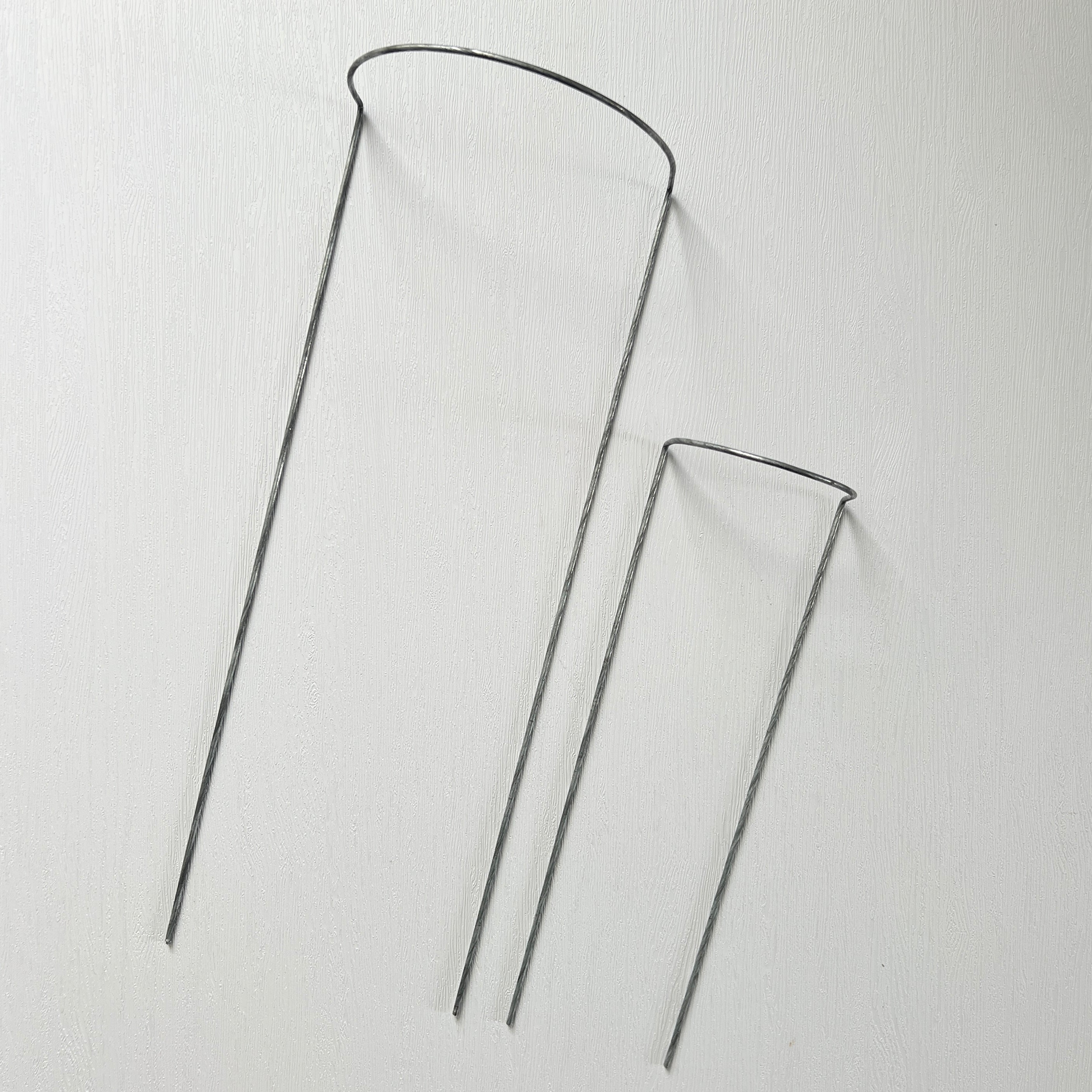 Steel Crescent Plant Stake, Leaning Plant Support