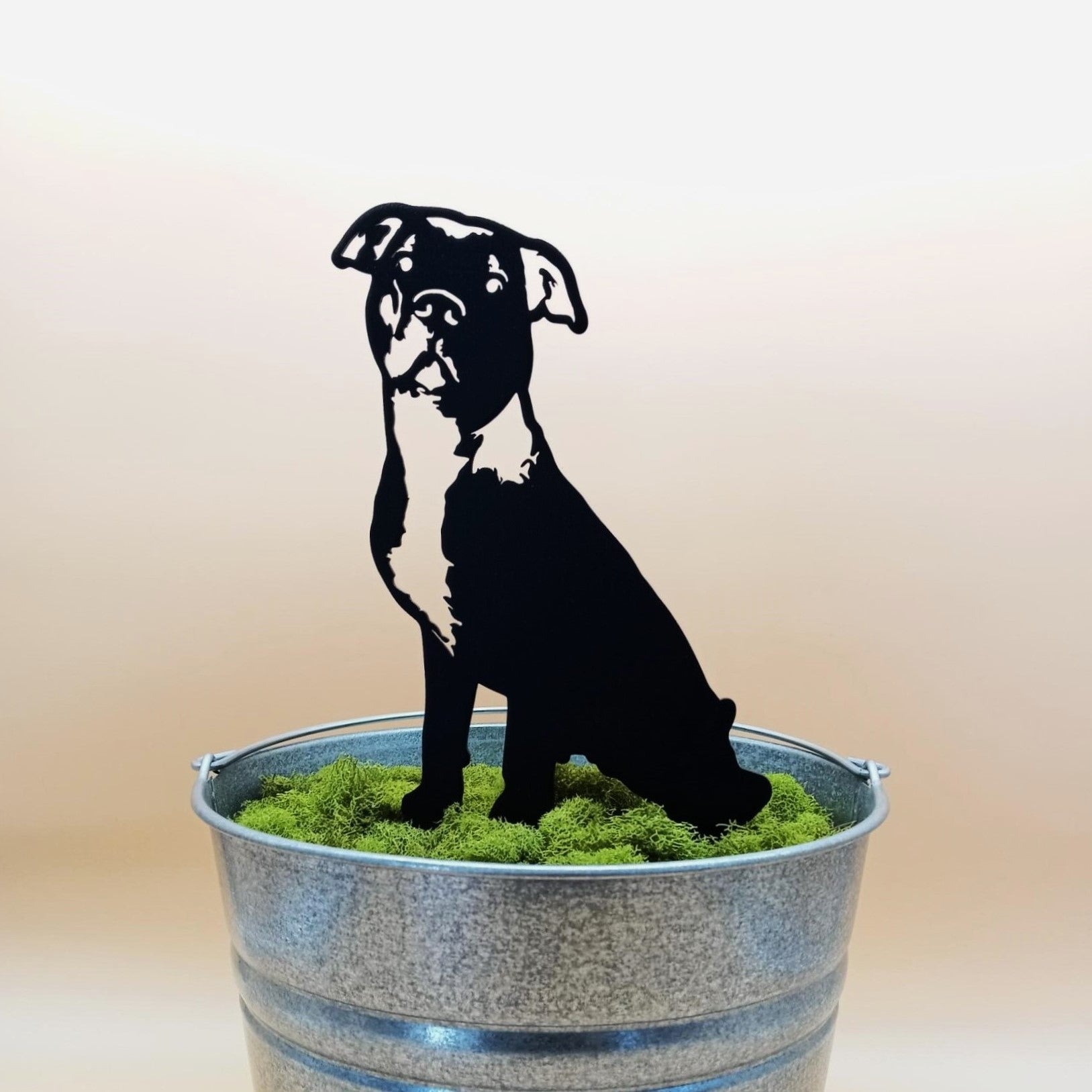 American Pit Bull Terrier Yard Silhouettes - Henderson Garden