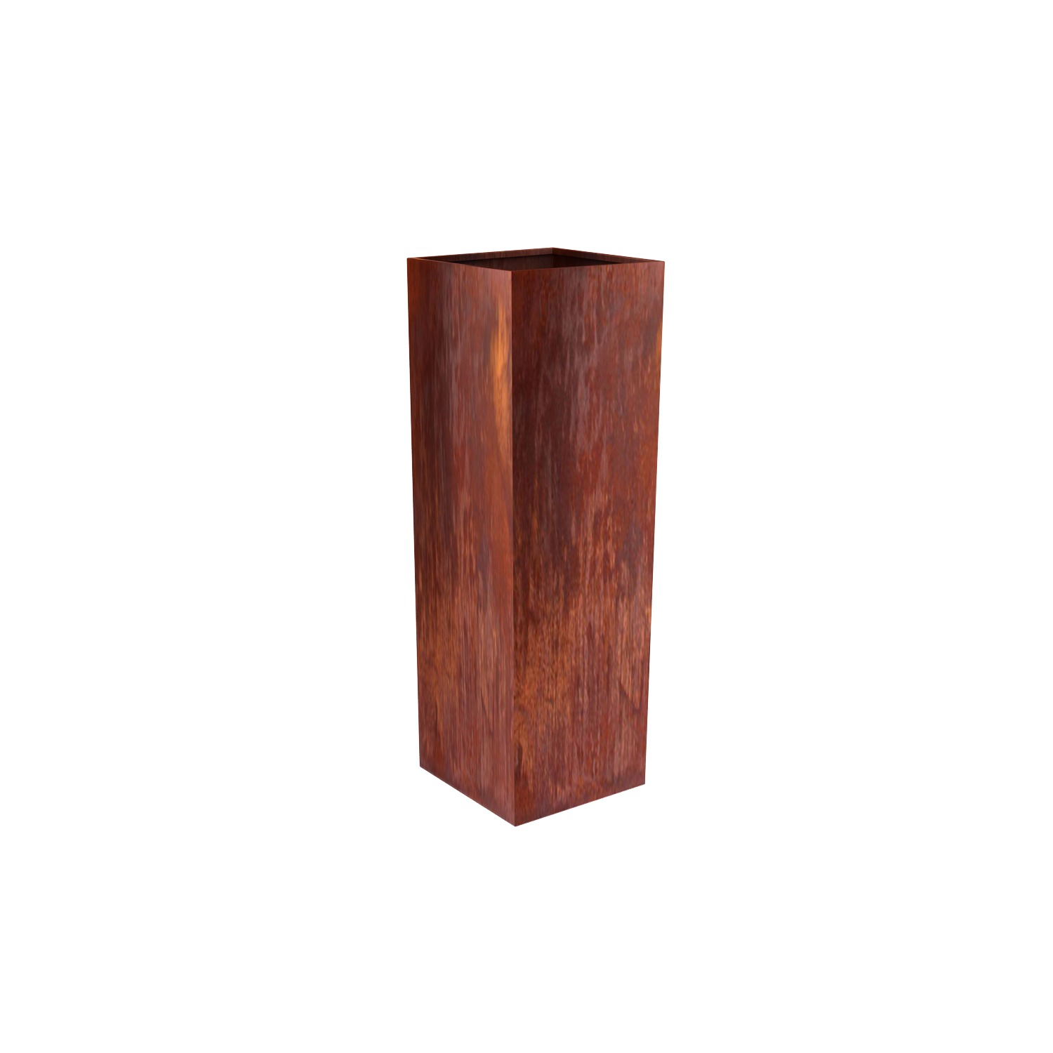 Corten Steel Column Planters