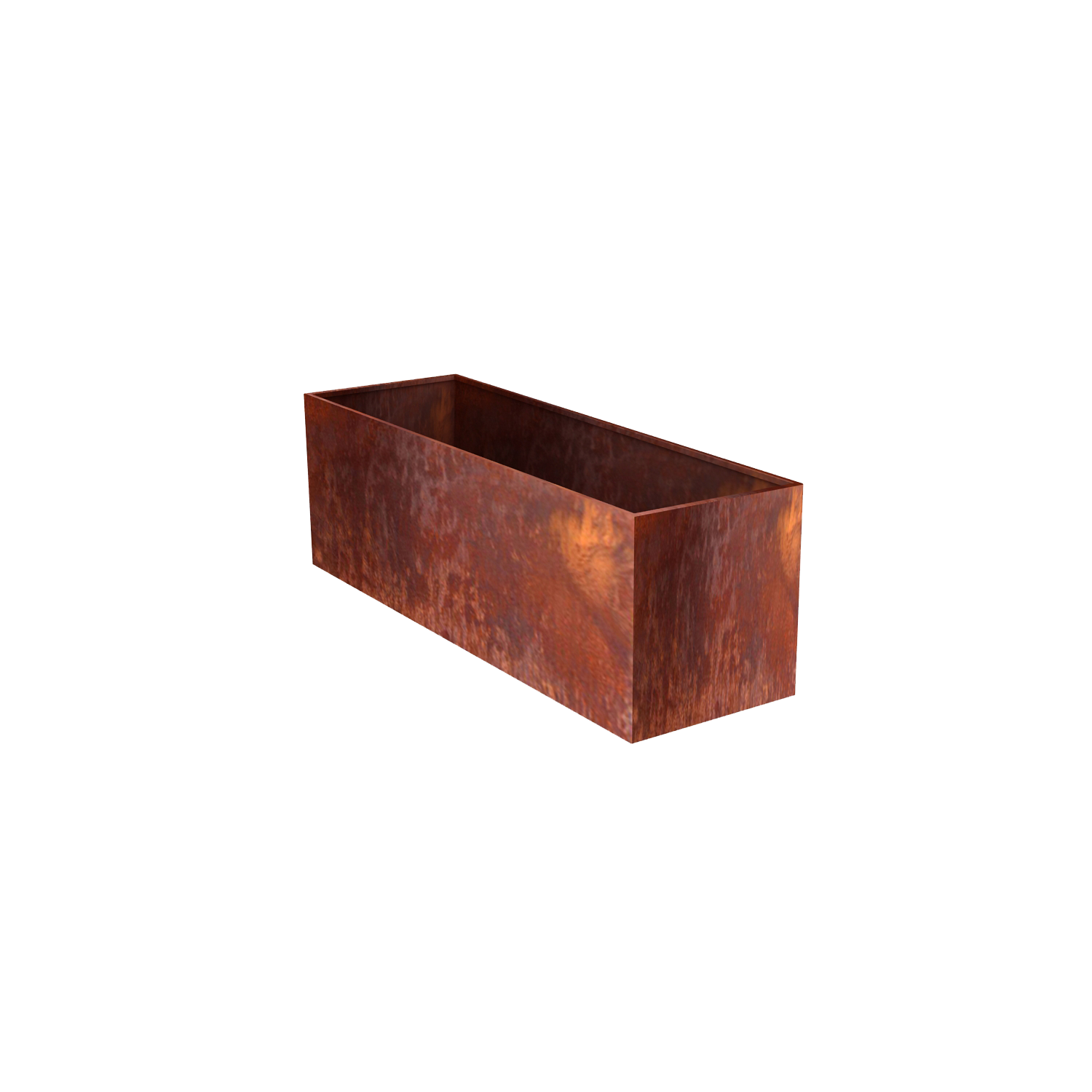 Corten Steel Box Planters