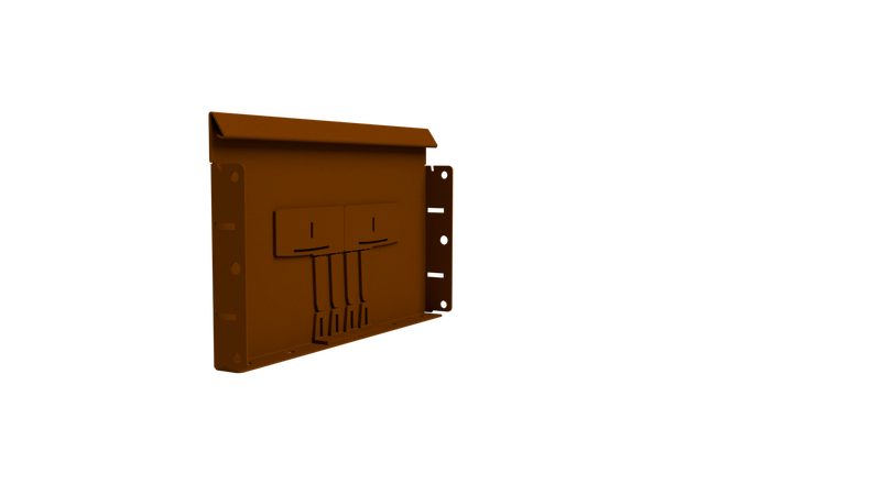 9.5" Height Rigid Steel Edging - Weathering