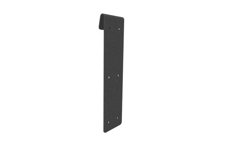 9.5" Height Rigid Steel Edging - Black