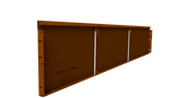 15.75" Height Rigid Steel Edging - Weathering