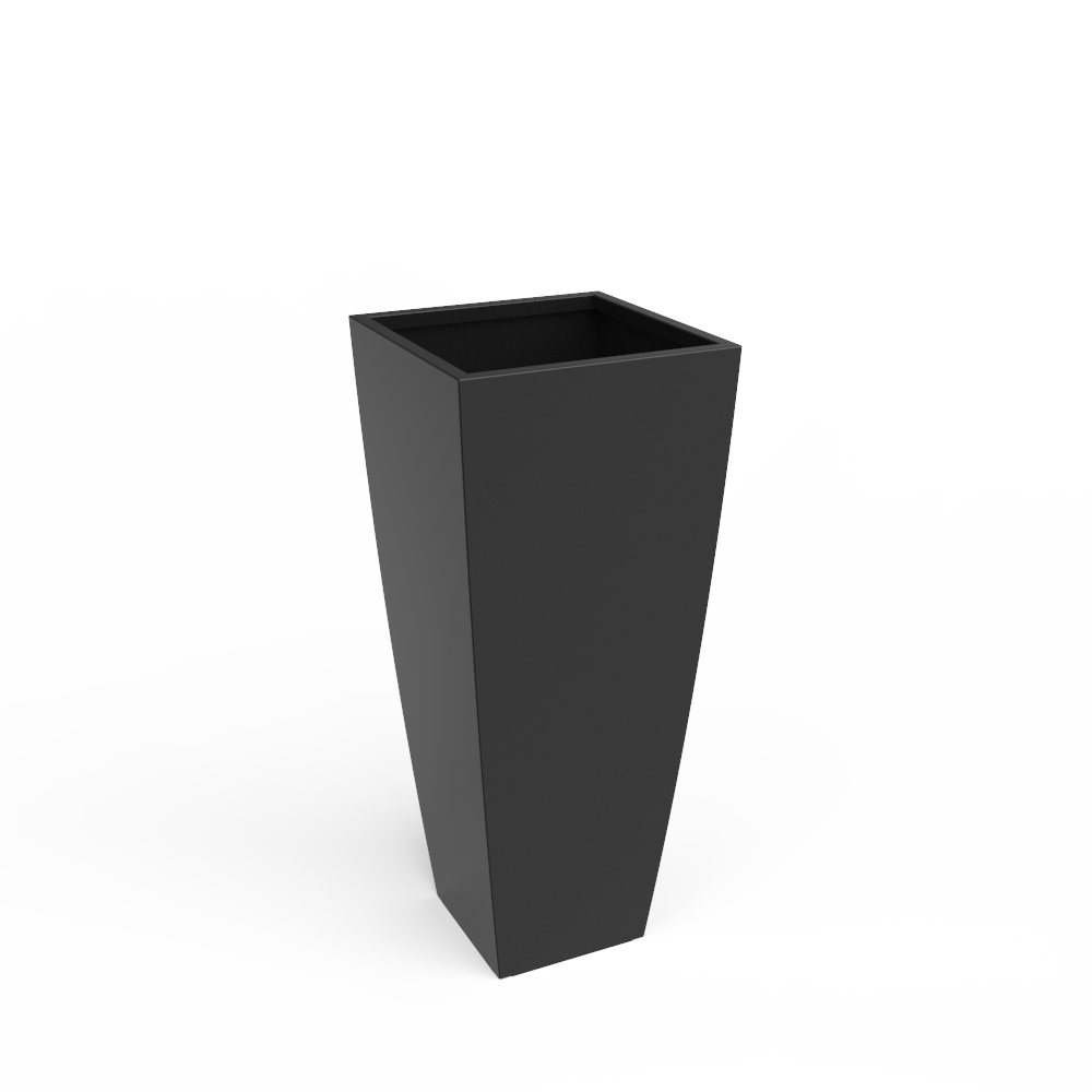 Steel Radius Tapered Planters