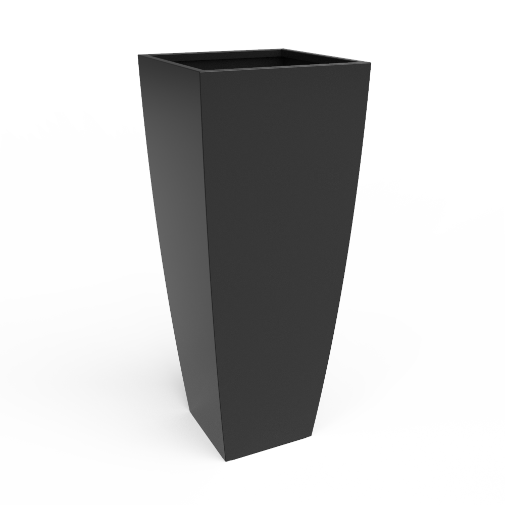 Steel Radius Tapered Planters