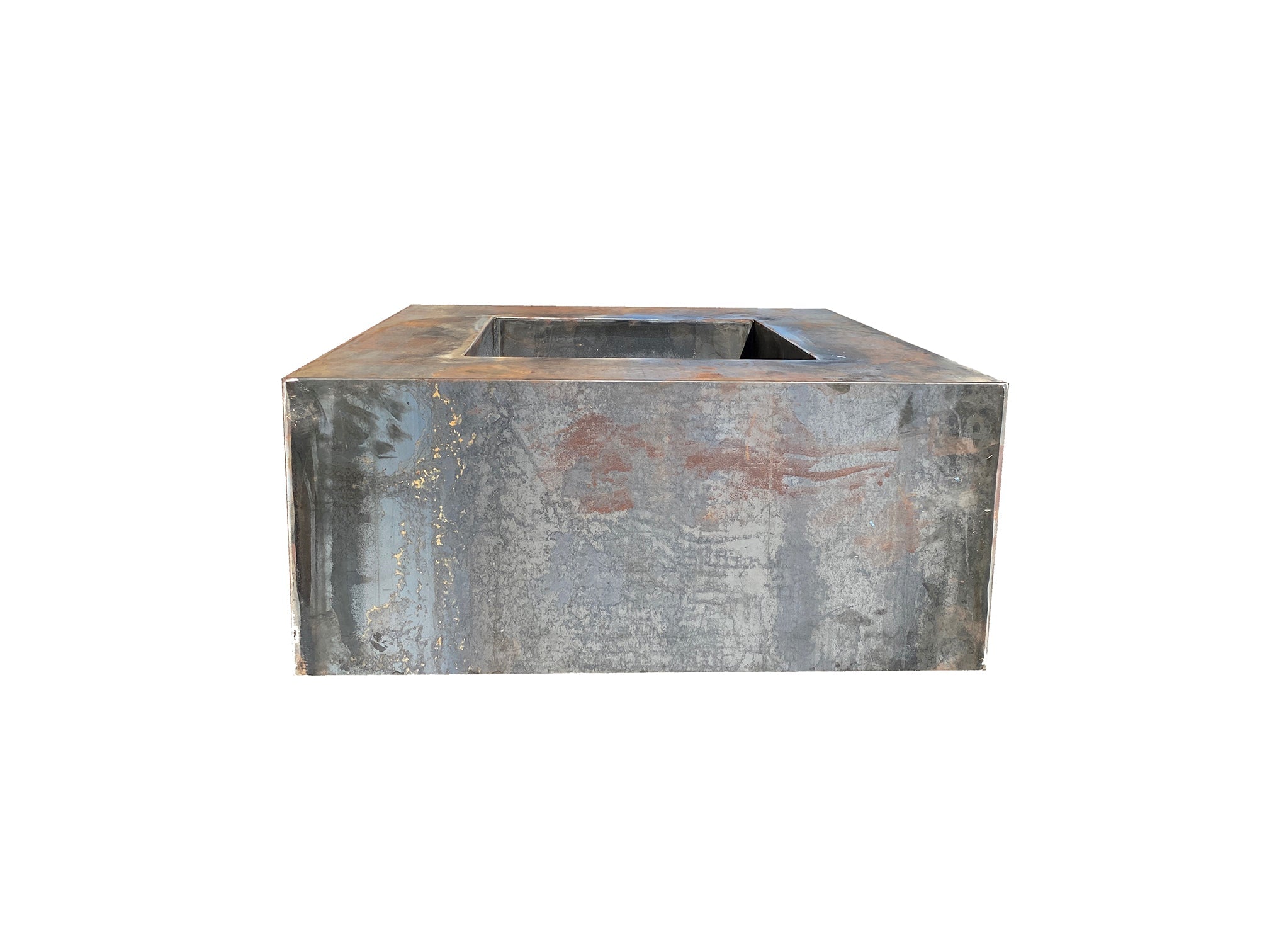 Square Corten Fire Pit