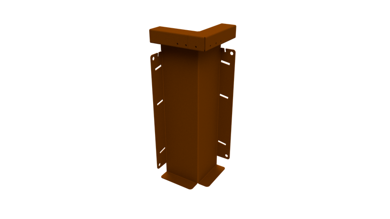 15.75" Height Modular Planter - Weathering