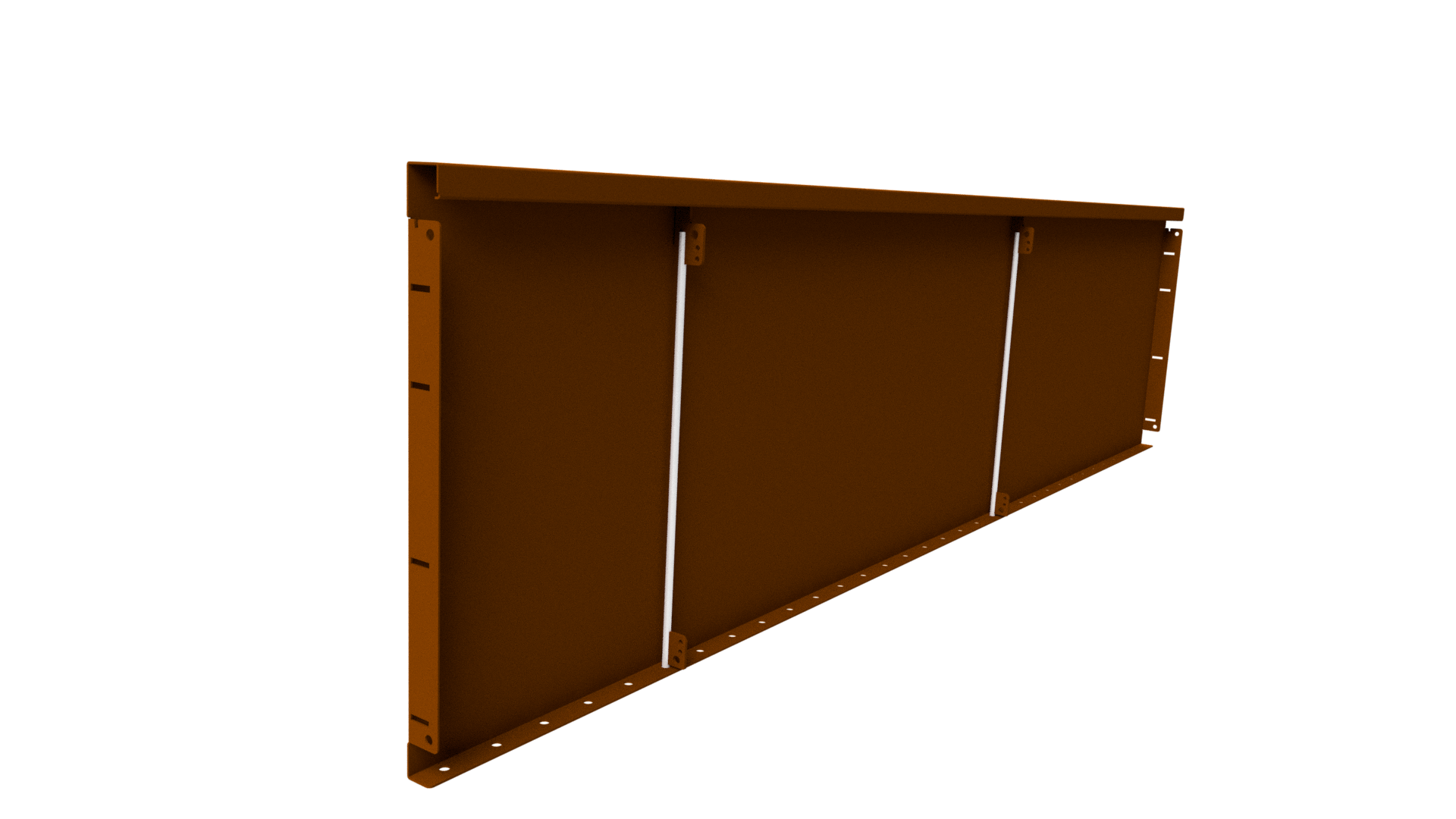 Weathering Steel 22 Height Zero Flex Raised Garden Bed Planter Sections - Thumbnail 3