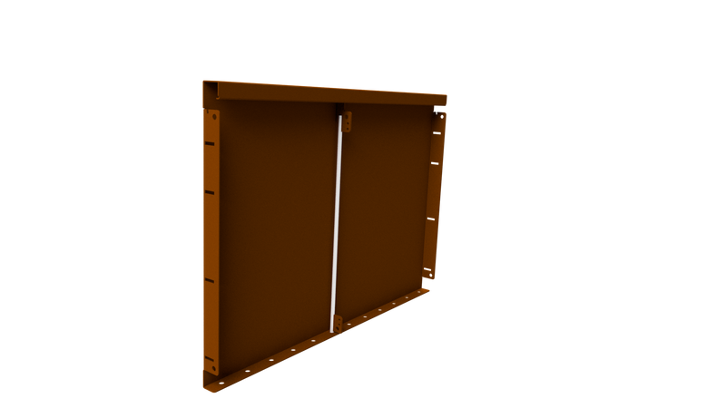 22" Height Zero Flex - Modular Planter - Weathering