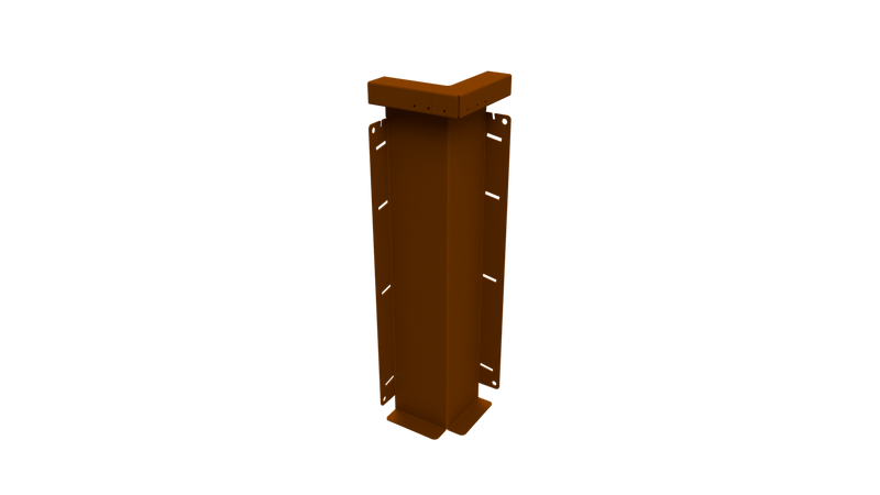 22" Height Zero Flex - Modular Planter - Weathering