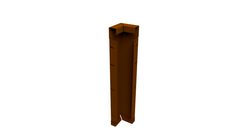 22" Height Zero Flex - Modular Planter - Weathering