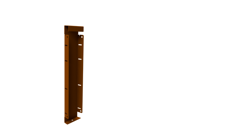 22" Height Zero Flex - Modular Planter - Weathering