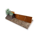 22" Height Zero Flex - Modular Planter - Weathering
