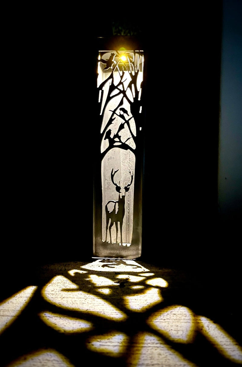 Buck Forest Solar Light - Steel - 2 sizes