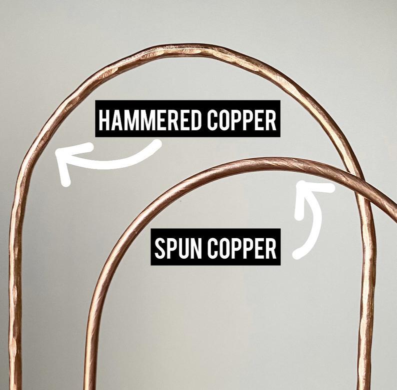 Copper Hexagon Plant Trellis, Honeycomb Trellis, 3 Sizes Available